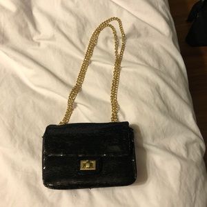 Sequin Purse with extendable chain